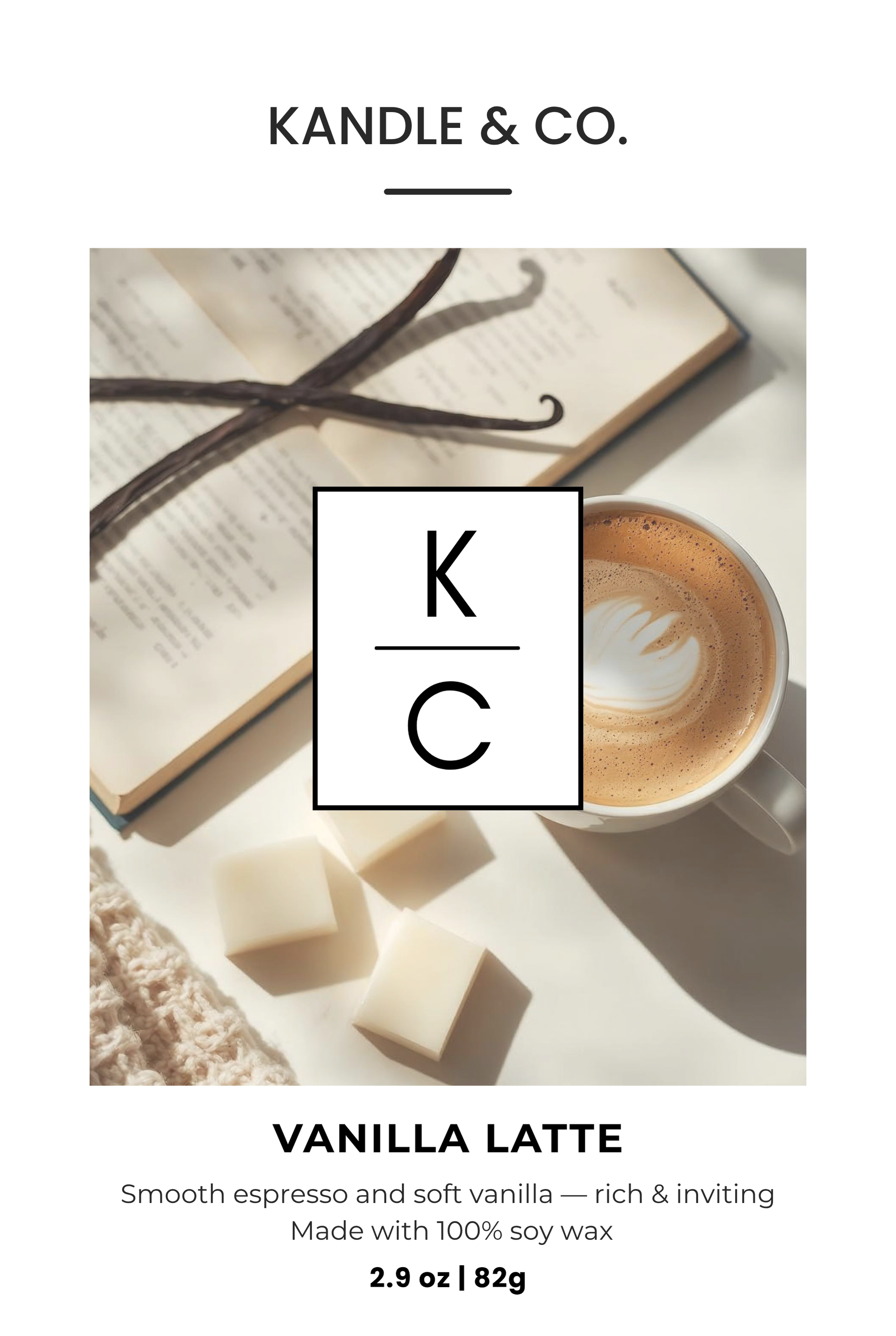 Vanilla Latte Soy Wax Melts