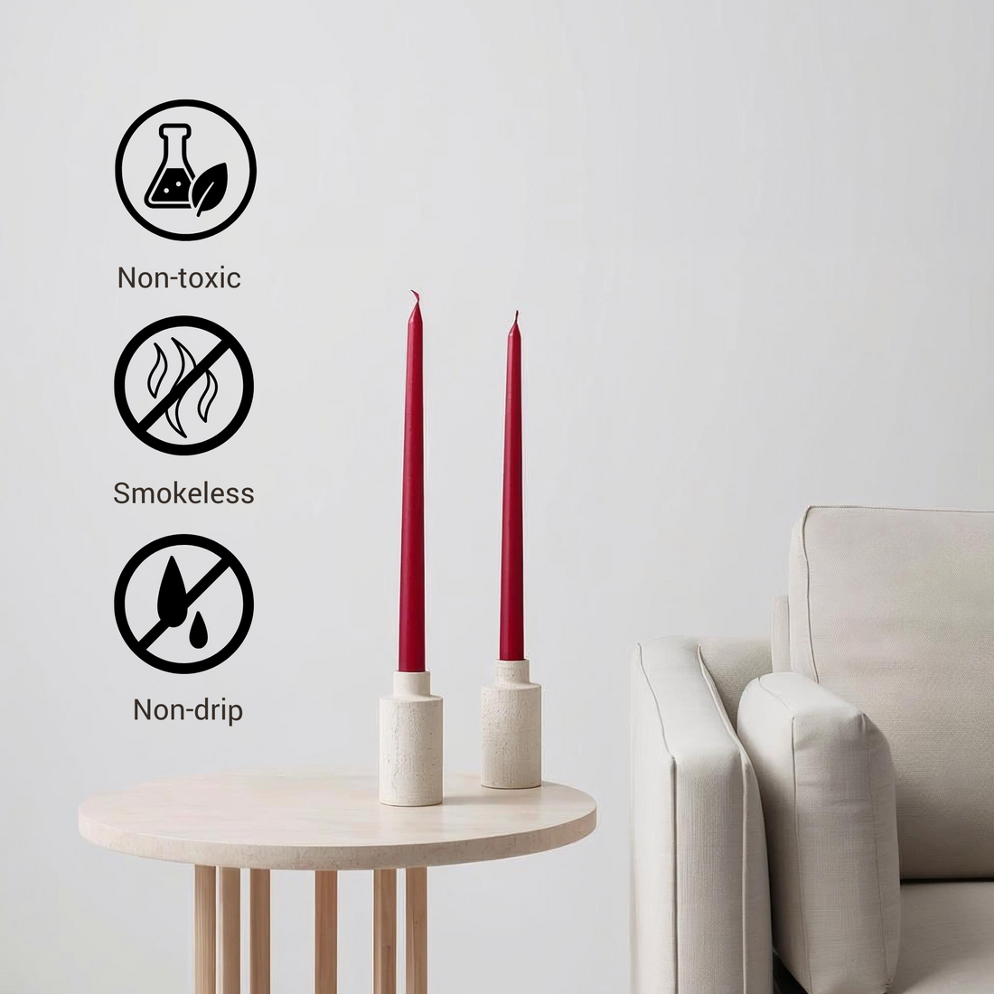 12 Pack Christmas Candle Bundle