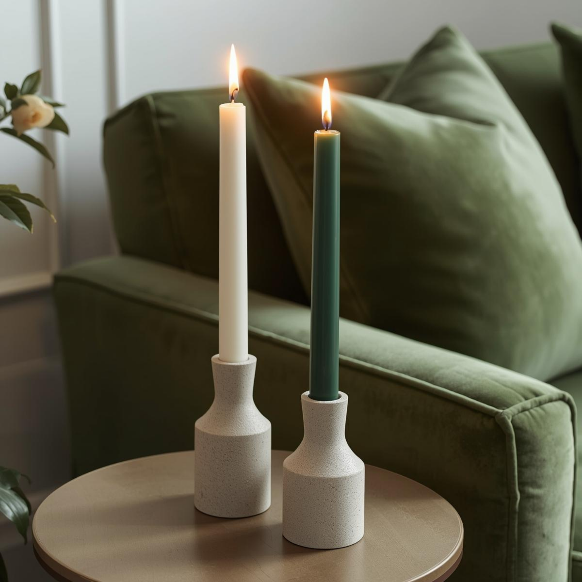 Evergreen 10-Inch Dinner Taper Candles (Box of 6)