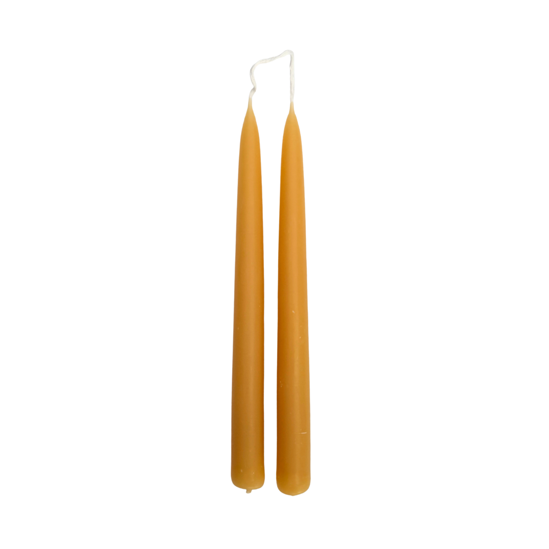 Sunset Orange Dinner Candles — Pack of 12