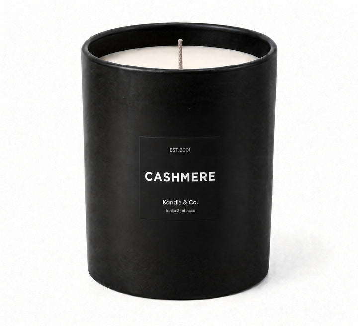 Cashmere Soy Wax Candle 10 Oz