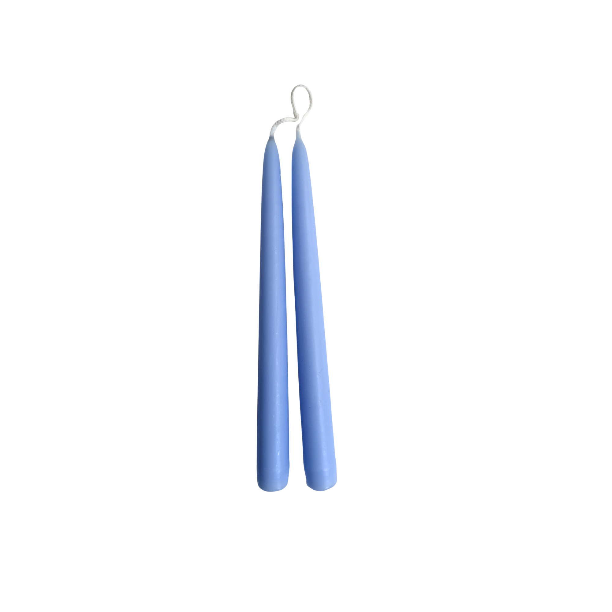 Sky Blue Dinner Candles — Pack of 12