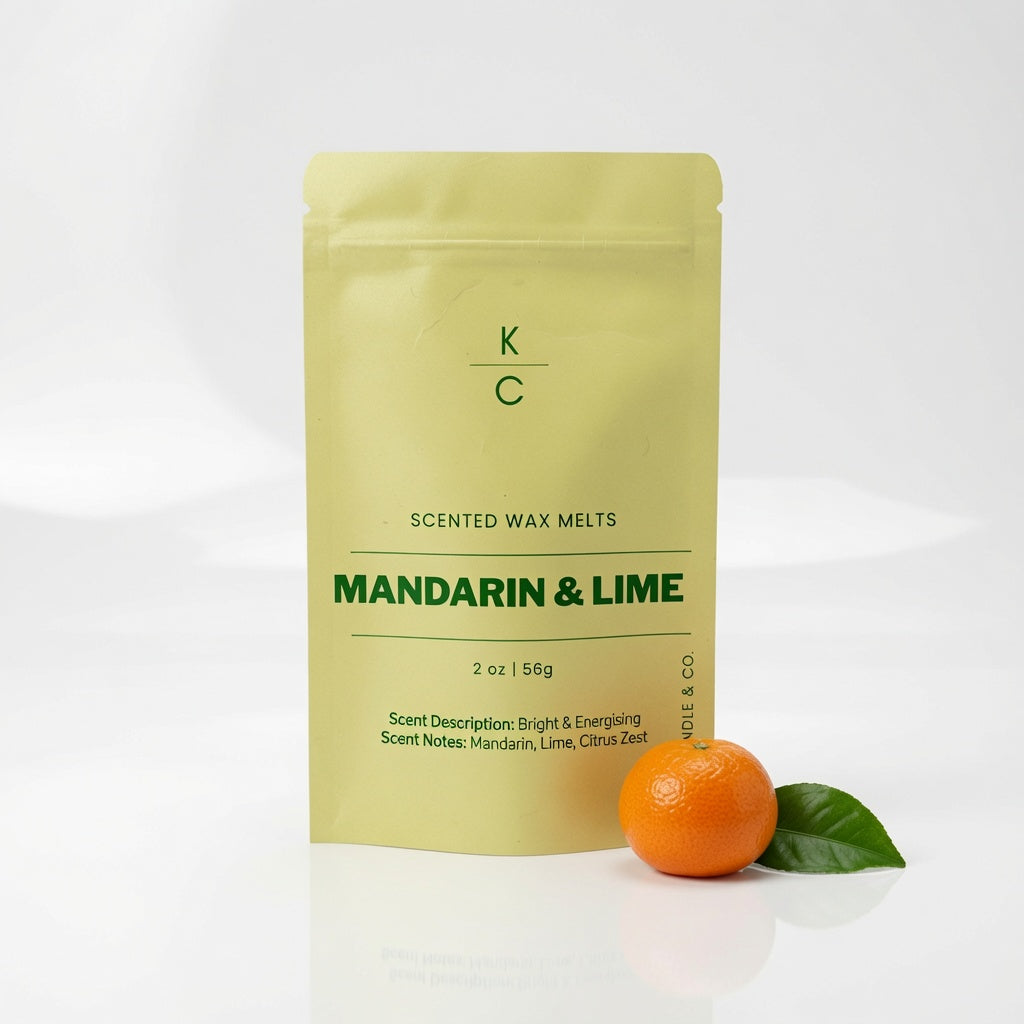 Mandarin & Lime Leaf | Essential Oil Wax Melts