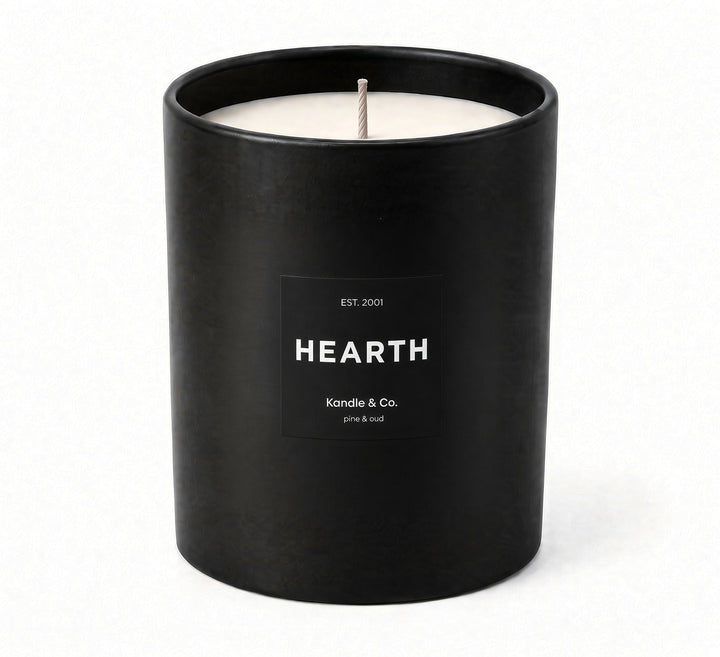 Hearth Soy Wax Candle 10 Oz